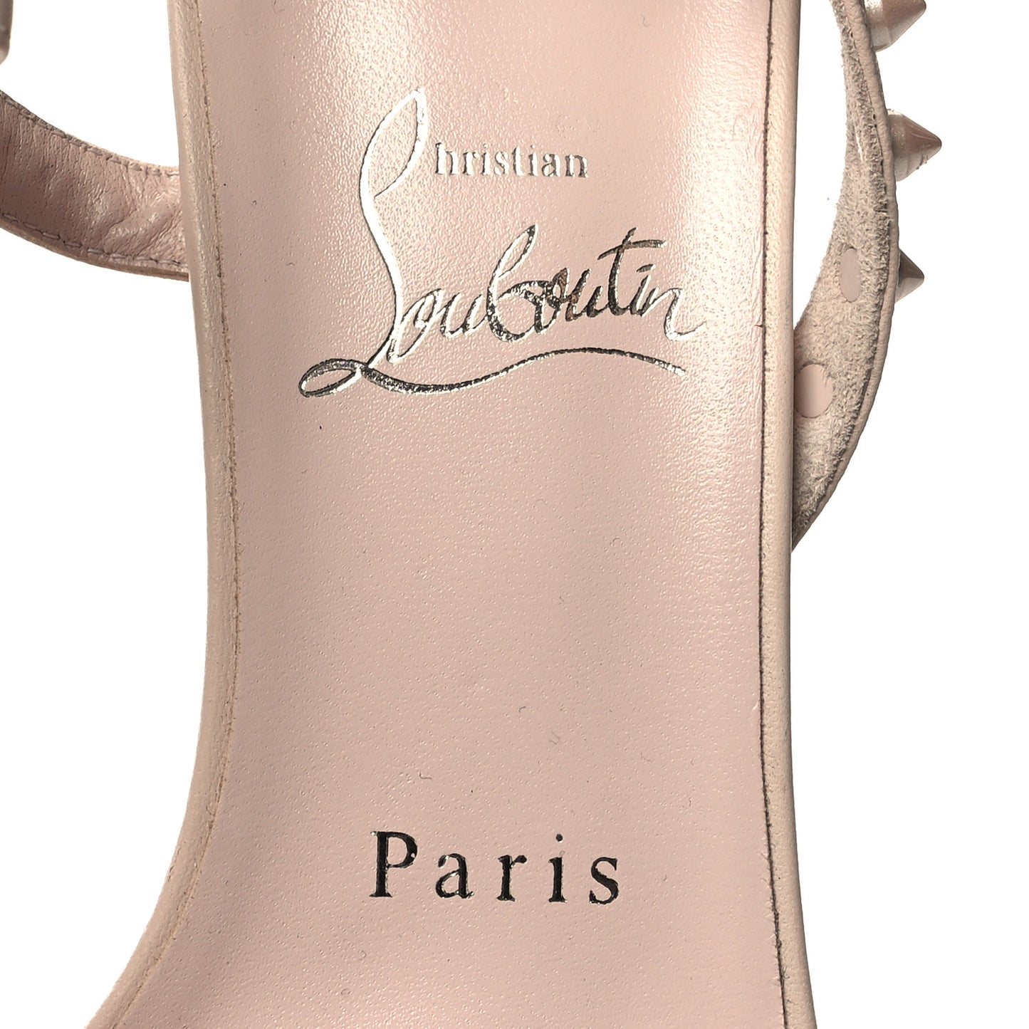 Nappa Rosa Condorapik 85 Spike Sandals 39 Leche