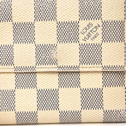 Louis Vuitton Damier Azur Elise Wallet 9 of 12
