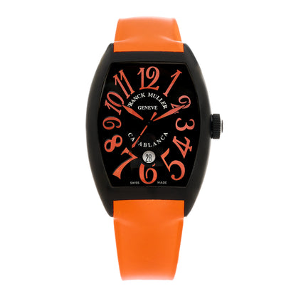 Franck Muller PVD Stainless Steel Rubber 39mm Casablanca Automatic Watch Black 8880CDTNR 1 of 5