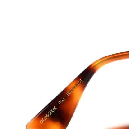 Gucci Cat Eye Sunglasses GG0606SK Havana 7 of 9