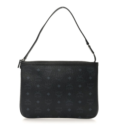 MCM Visetos Stark Wristlet Pouch Black 1 of 7