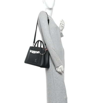 Louis Vuitton Epi Marelle Tote MM Black 2 of 8
