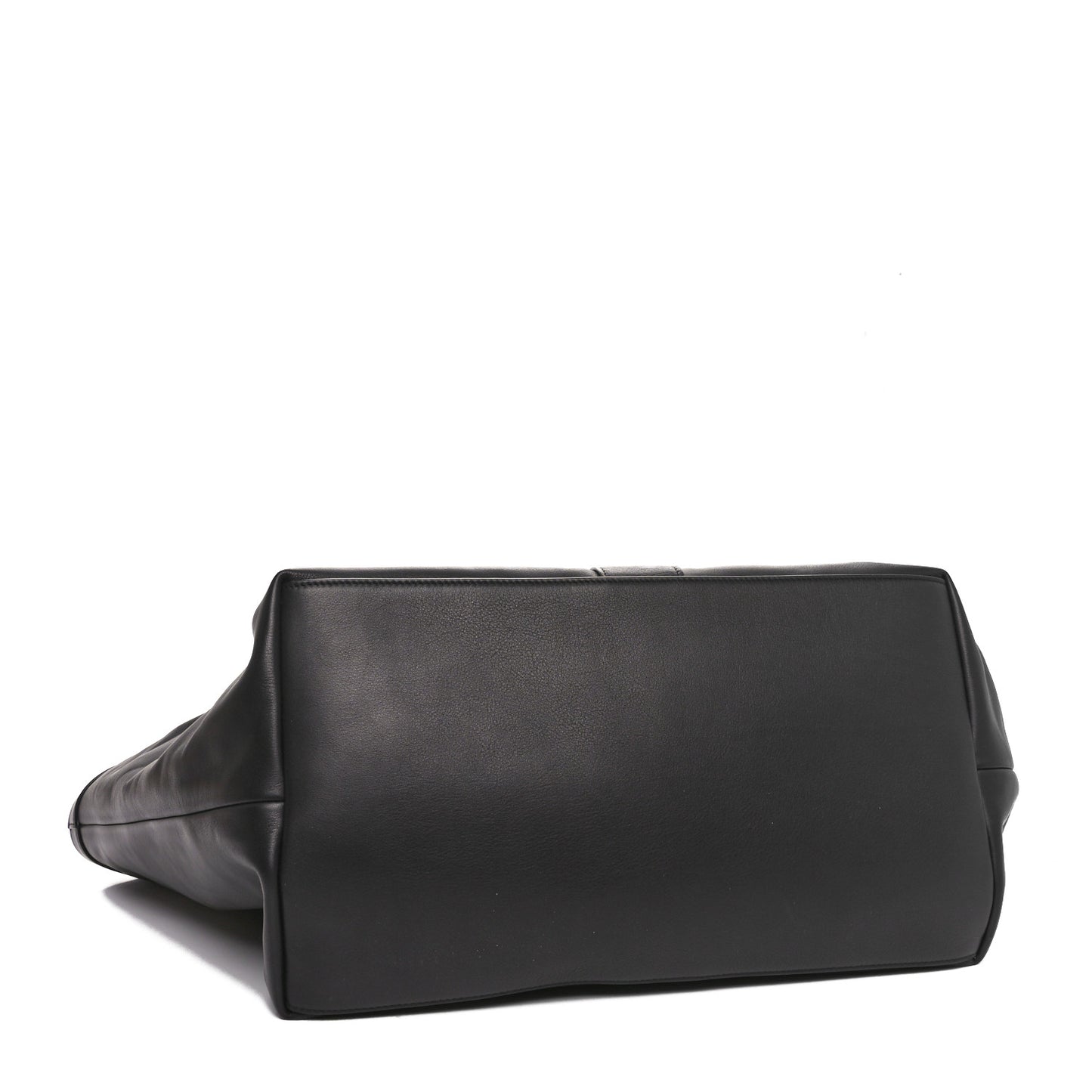 Calfskin Y Tote Black