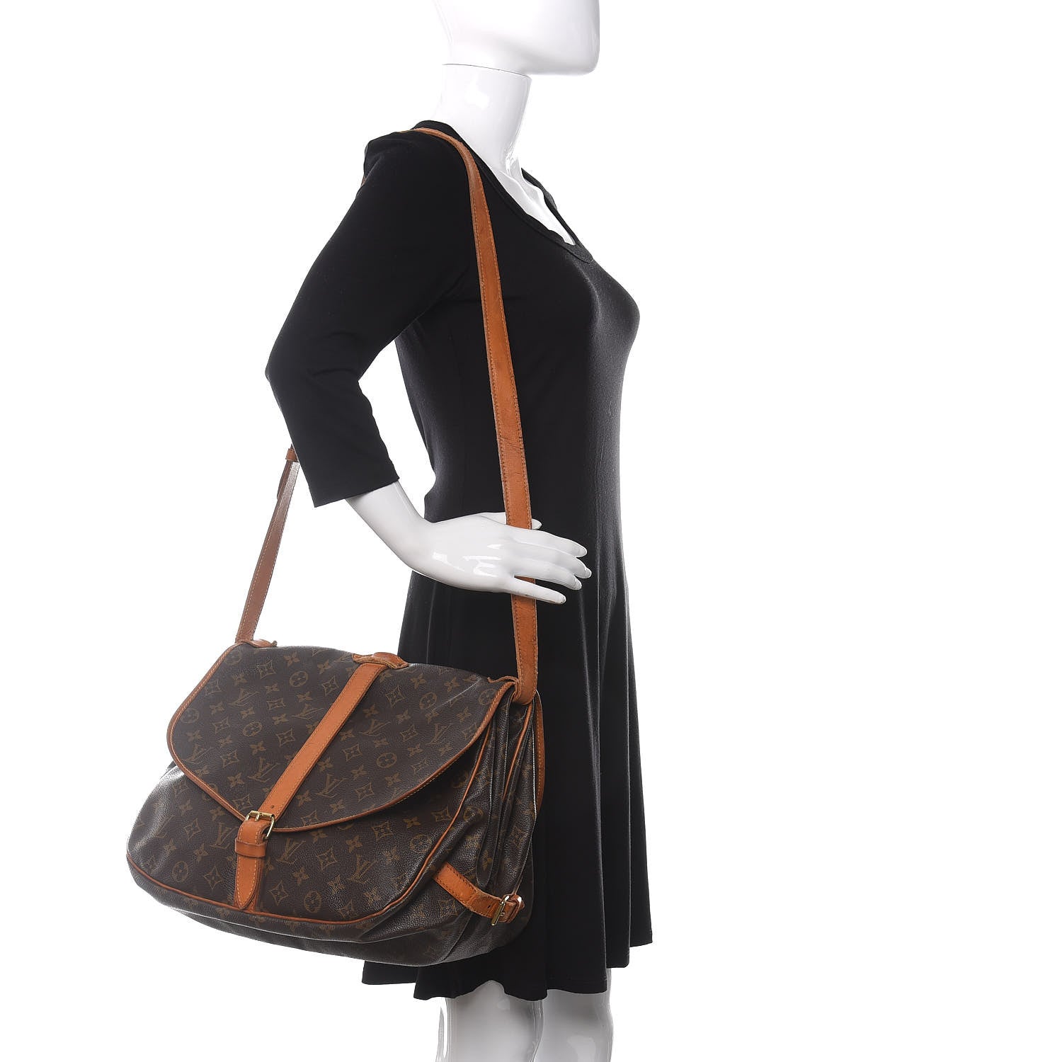 Louis Vuitton Monogram Saumur 35 2 of 15