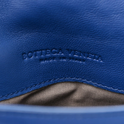 Bottega Veneta Nappa Intrecciato Mini Saddle Crossbody Blue 6 of 11