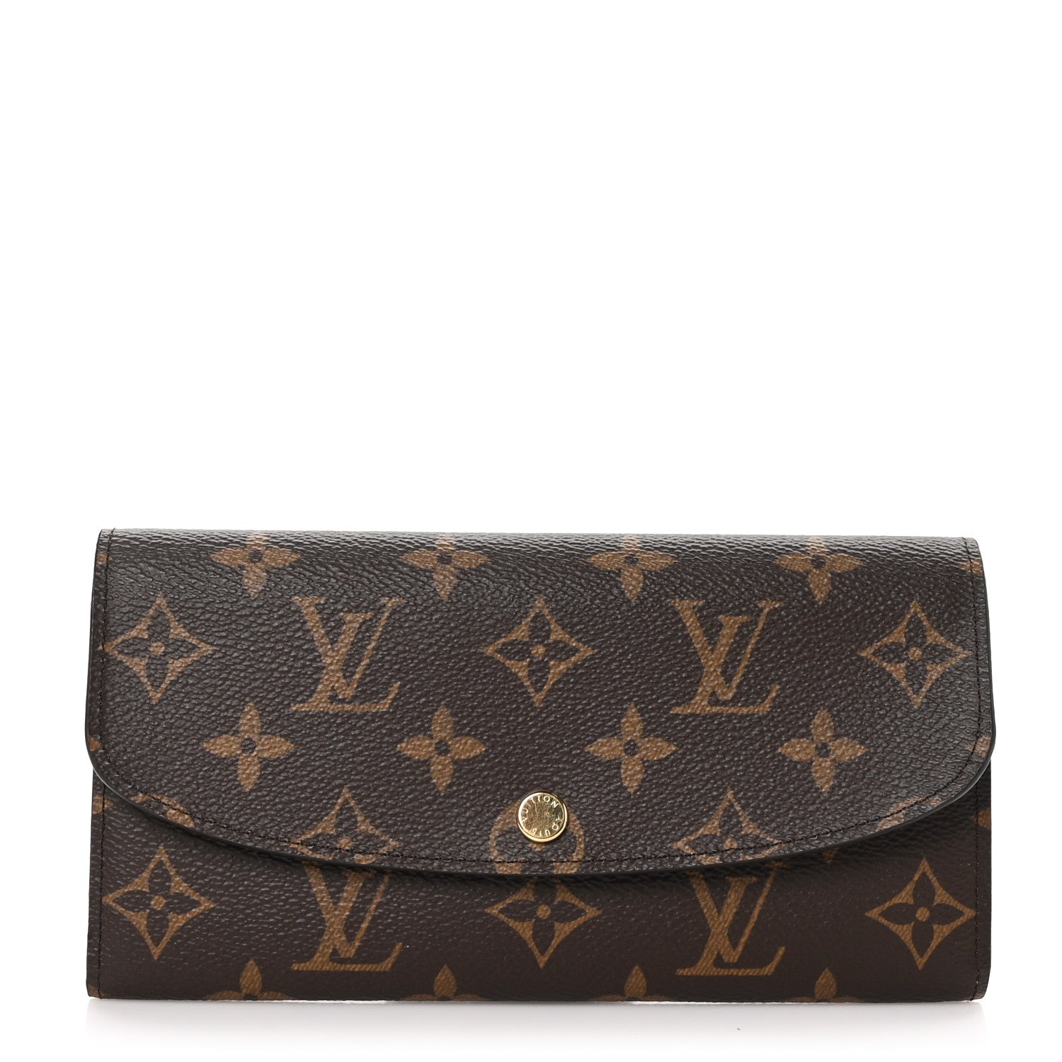 Louis Vuitton Monogram Emilie Wallet Rose Ballerine 1 of 7