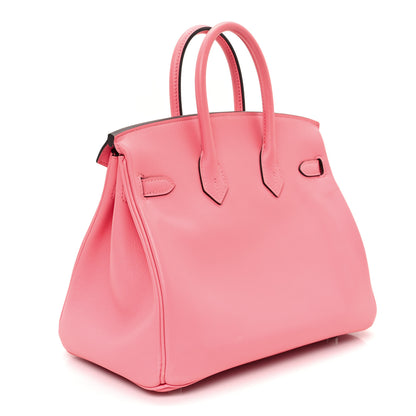 Hermes Swift Birkin 25 Rose Ete 3 of 13