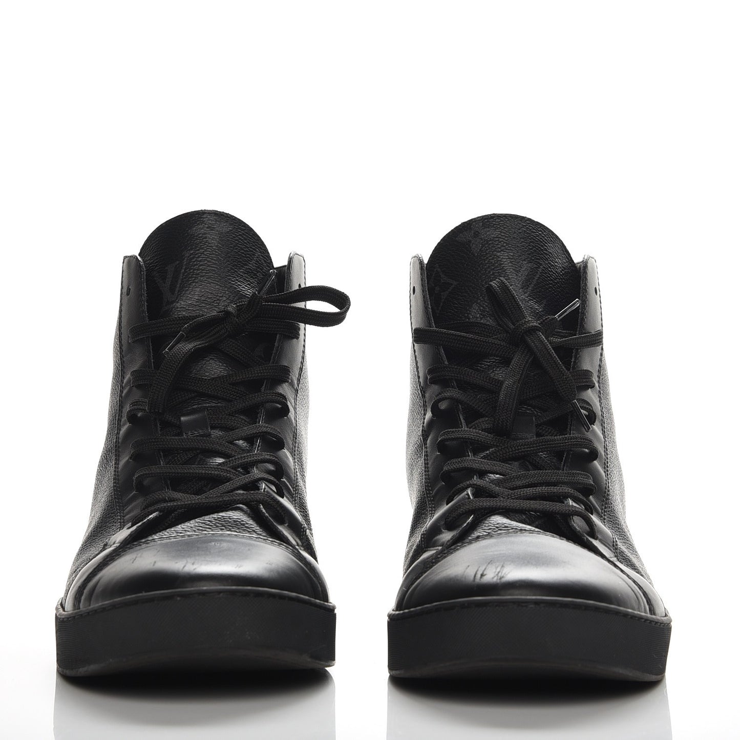 Monogram Eclipse Match Up Sneakers 8.5 Black