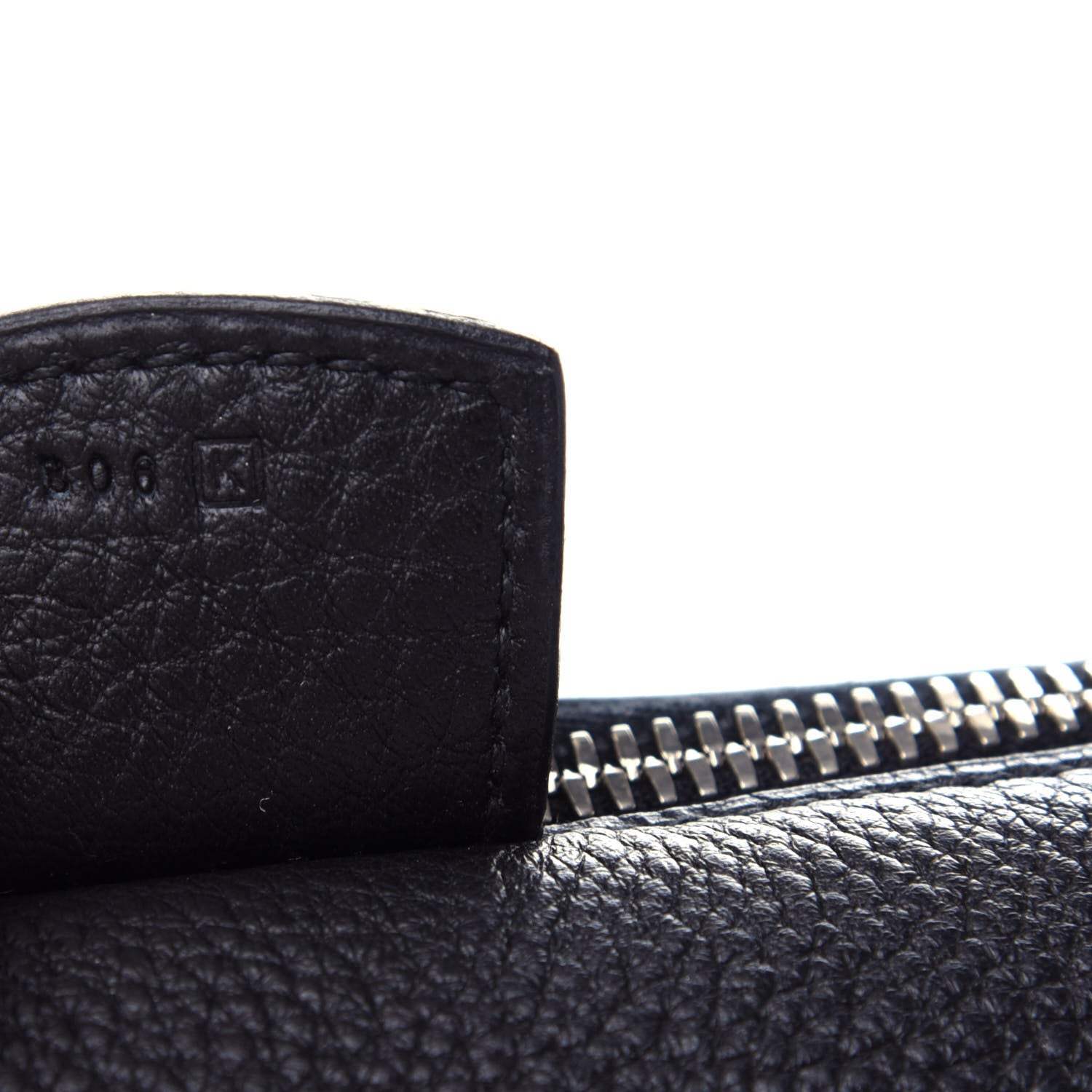 Hermes Taurillon Clemence Paris Bombay 37 Black 8 of 11