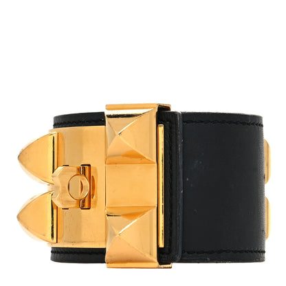 Hermes Box Collier de Chien CDC Bracelet S Black 3 of 6