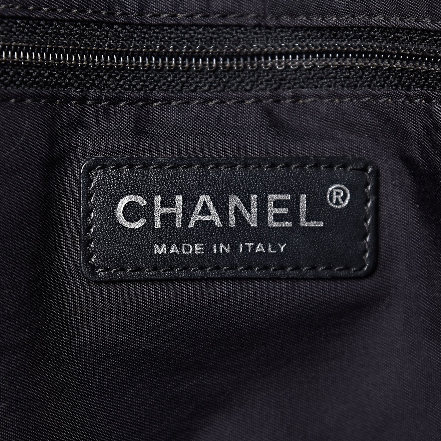 Nylon Large Travel Tote Black