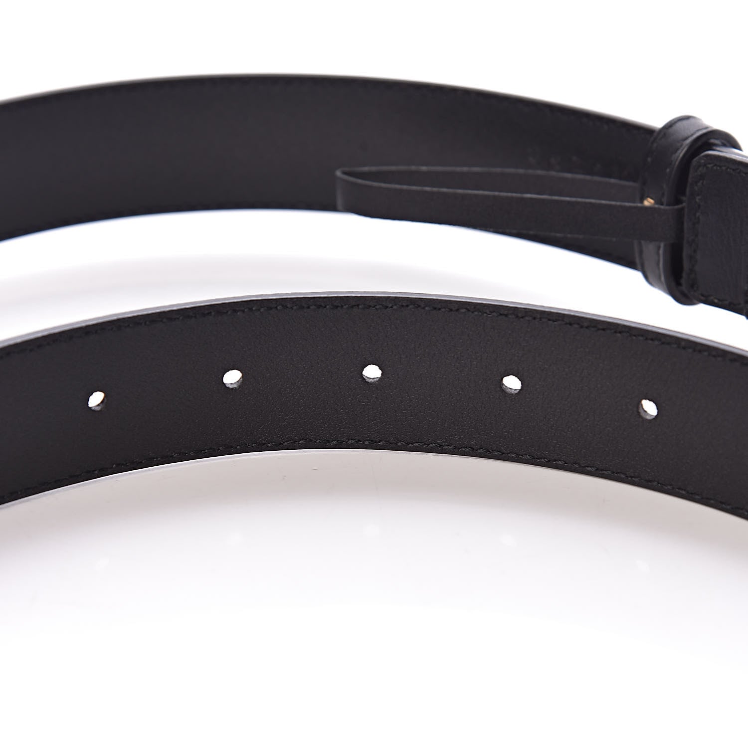 Gucci Calfskin Double G 30mm Belt 90 36 Black 6 of 7