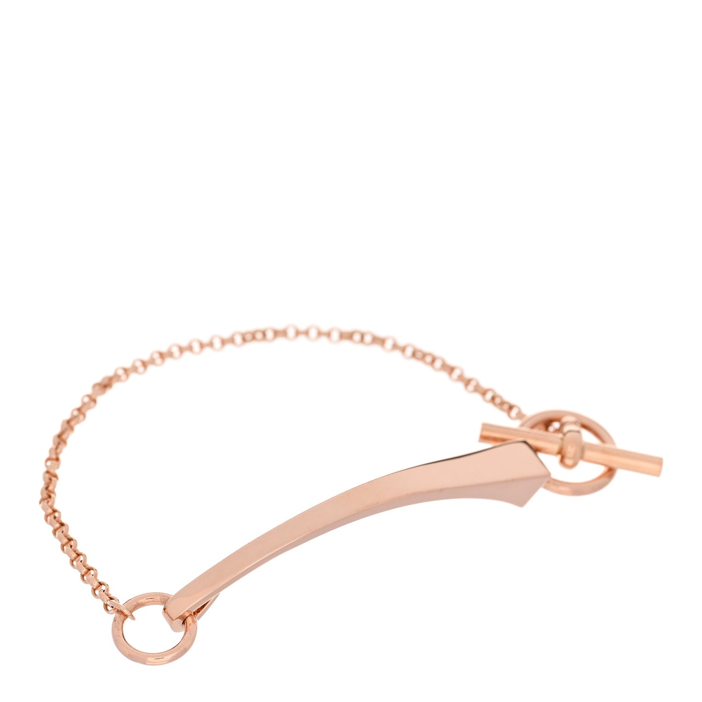 18K Rose Gold Clou de Forge Bracelet SH