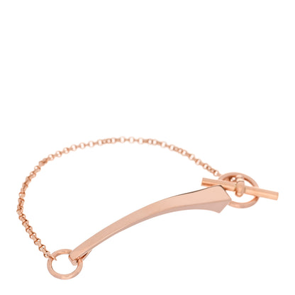 Hermes 18K Rose Gold Clou de Forge Bracelet SH 1 of 4