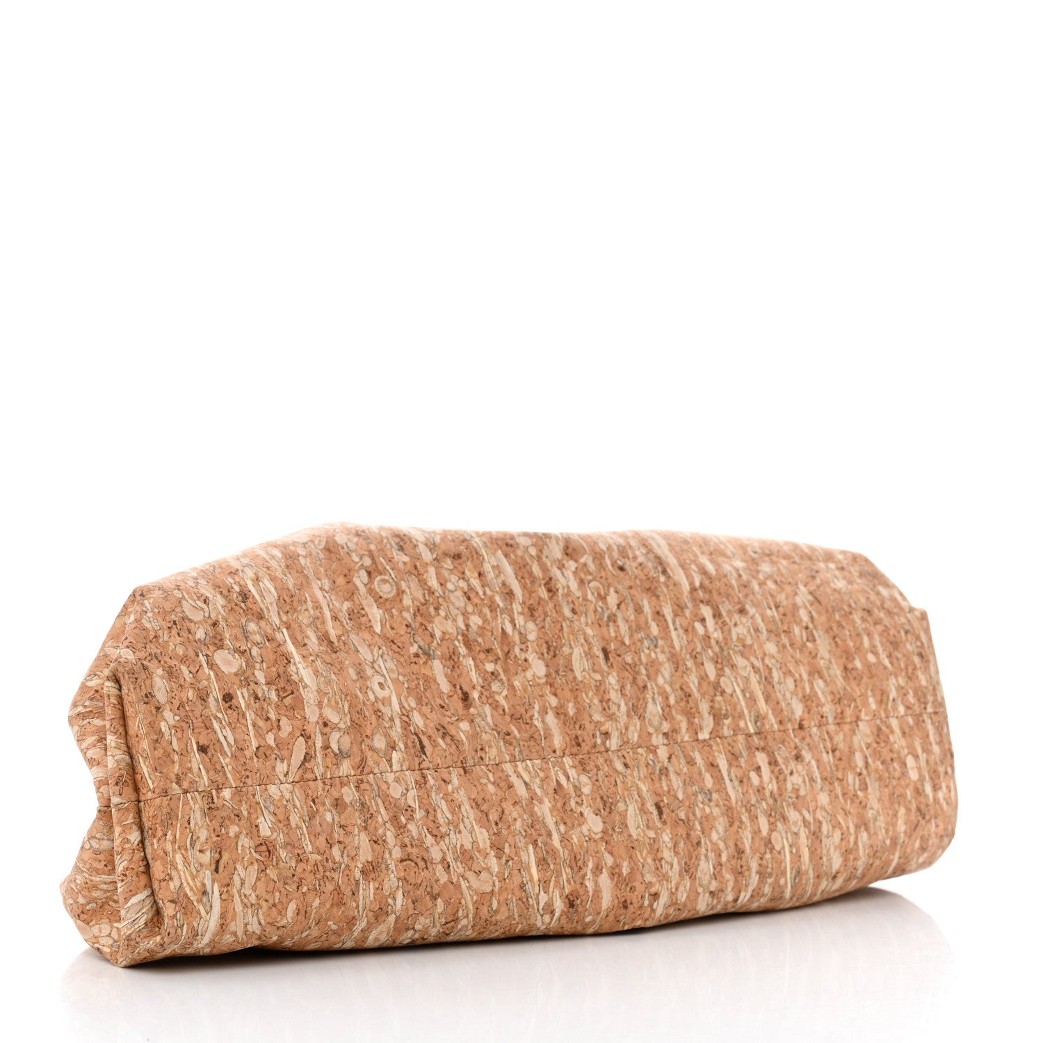 Bottega Veneta Cork The Pouch Oversized Clutch Natural 4 of 7