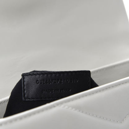 Saint Laurent Calfskin Y Quilted Monogram Toy Loulou Crossbody Bag Ivory 10 of 11