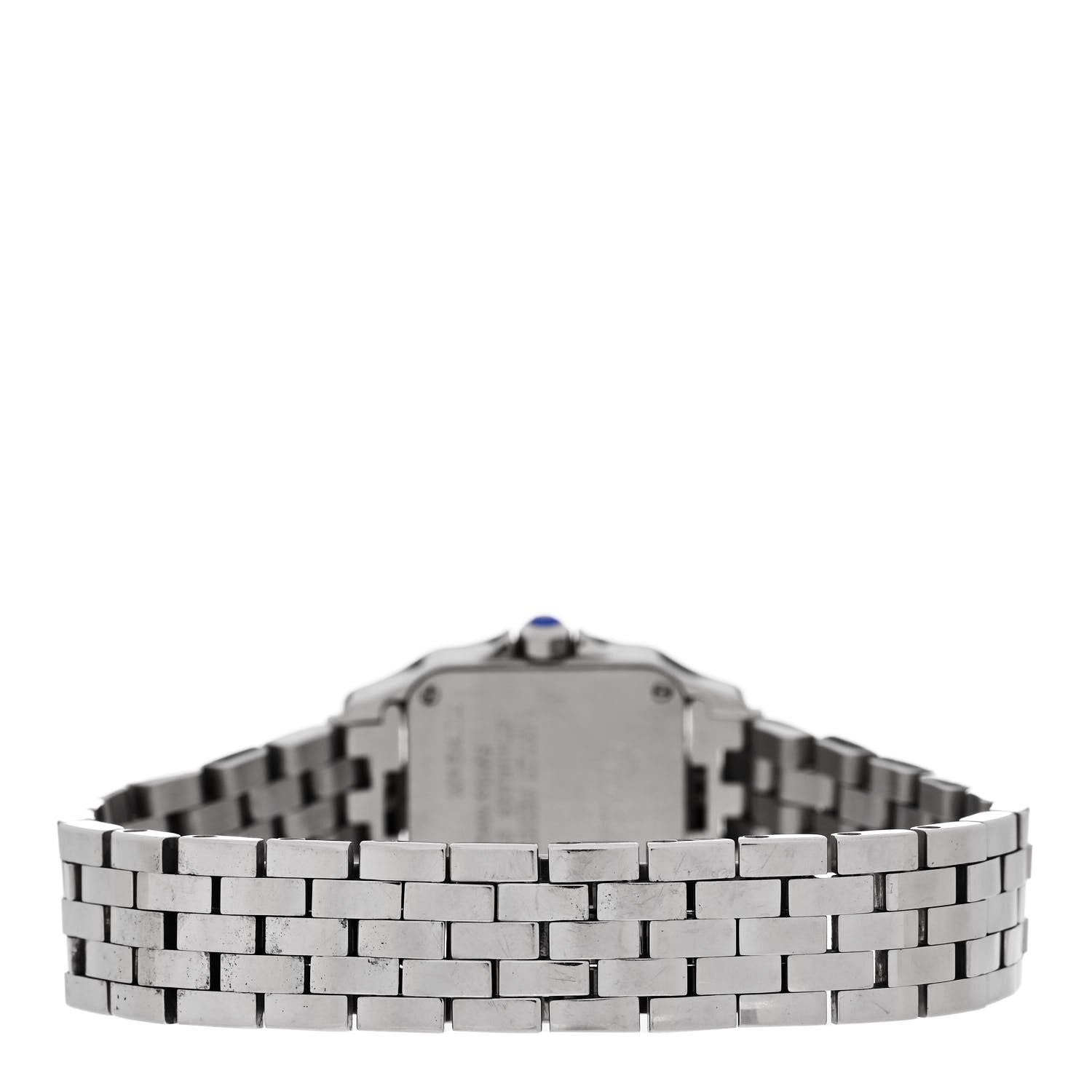 Cartier Stainless Steel 20mm Santos Demoiselle Quartz Watch 3 of 4