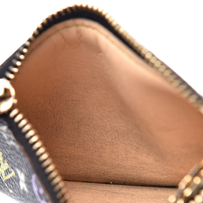 Louis Vuitton Monogram Multicolor Key Pouch Black 7 of 7