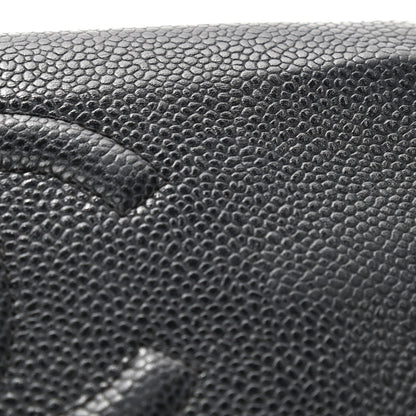 Chanel Caviar Timeless CC Wallet On Chain WOC Black 10 of 10