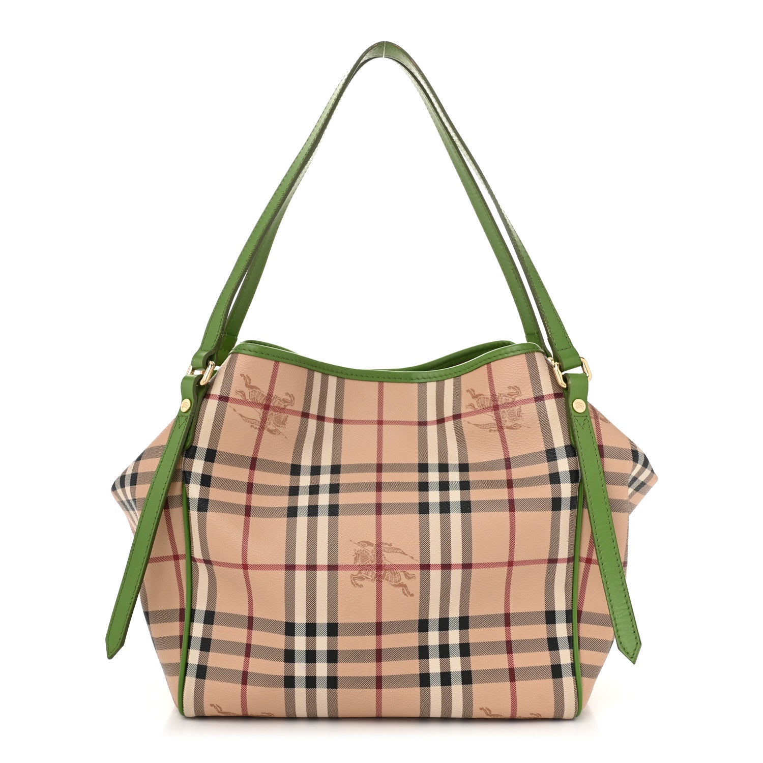 Burberry Haymarket Check Small Canterbury Tote Pine 1 of 10