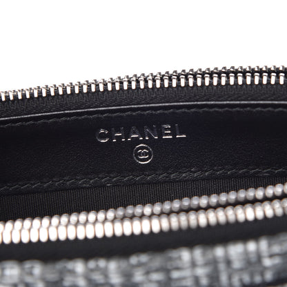 Chanel Canvas Small Deauville Clutch With Chain Charcoal 6 of 8