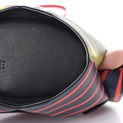 Loewe Calfskin Strip Mini Elephant Crossbody Bag Multicolor 7 of 7