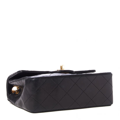 Chanel Lambskin Quilted Mini Square Flap Black 3 of 9