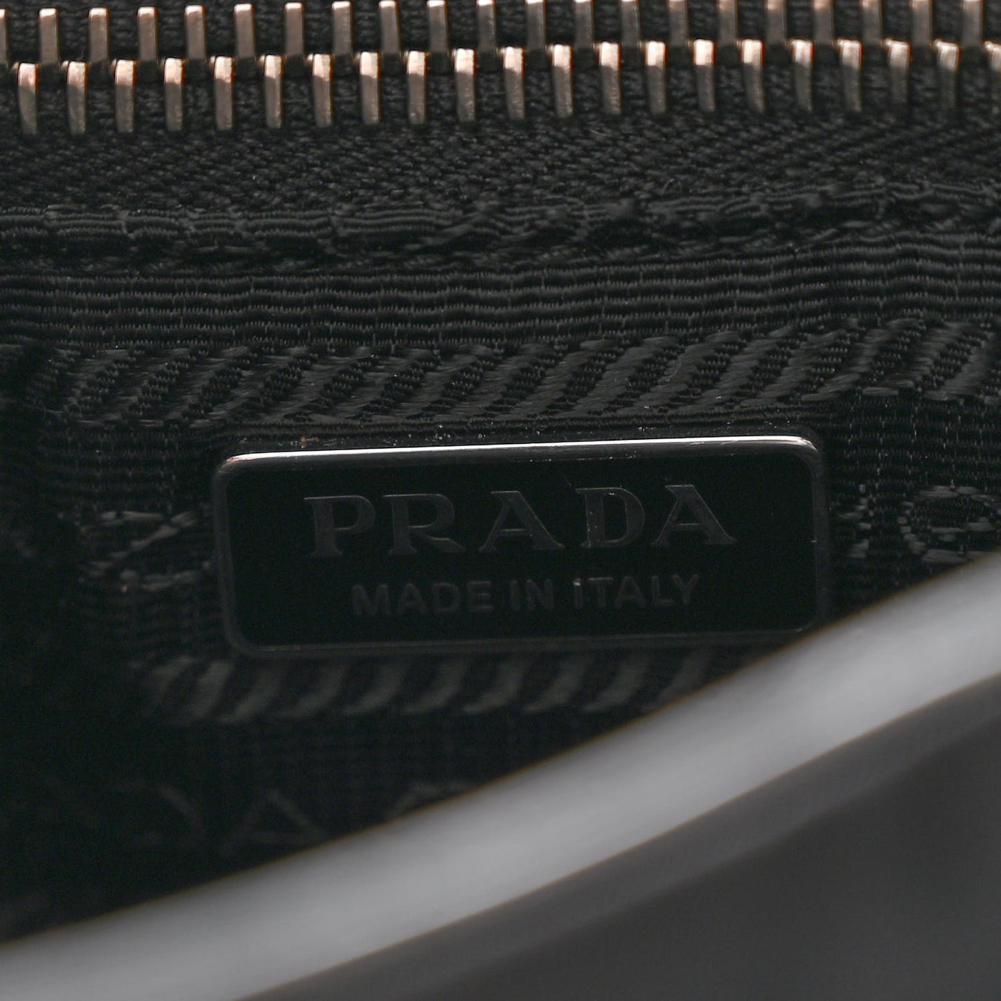 Re-Nylon Spazzolato Re-Edition 2002 Moon Bag Black