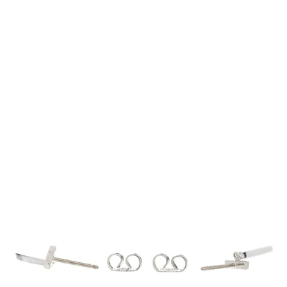 Tiffany Sterling Silver T Wire Bar Earrings 3 of 5