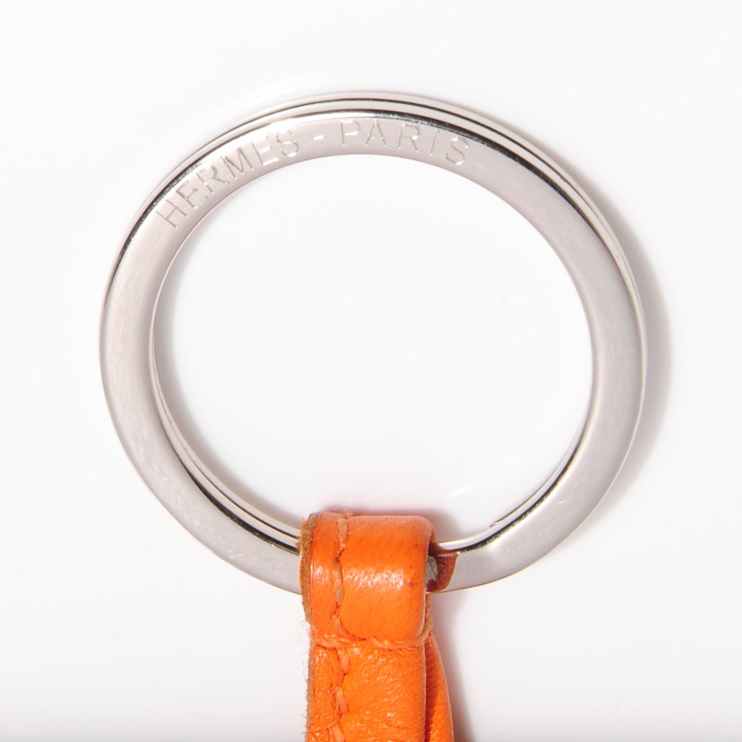 Lambskin Carmen Tassel Key Holder Orange