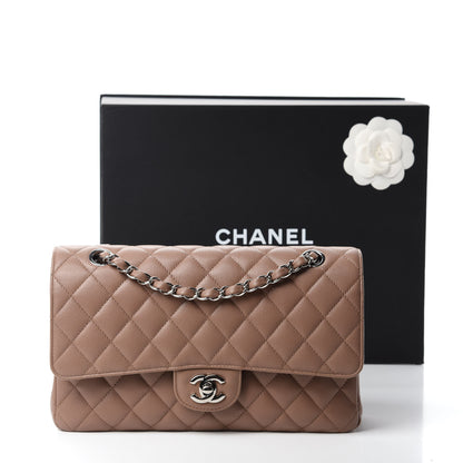 Chanel Caviar Quilted Medium Double Flap Dark Beige 13 of 13
