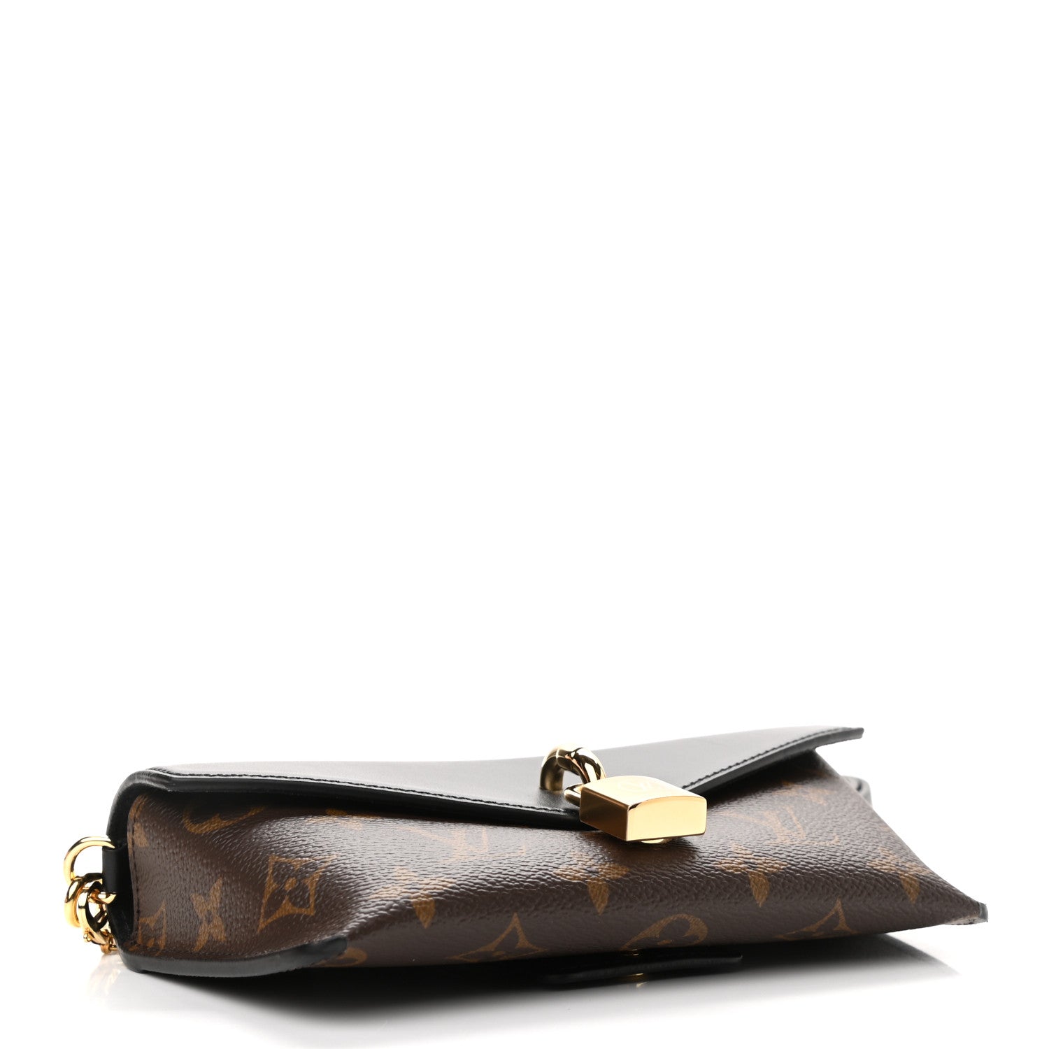 Louis Vuitton Monogram Padlock On Strap Black 4 of 11