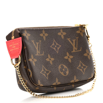 Louis Vuitton Monogram 2021 Christmas Animation London Mini Pochette Accessories Red 4 of 9
