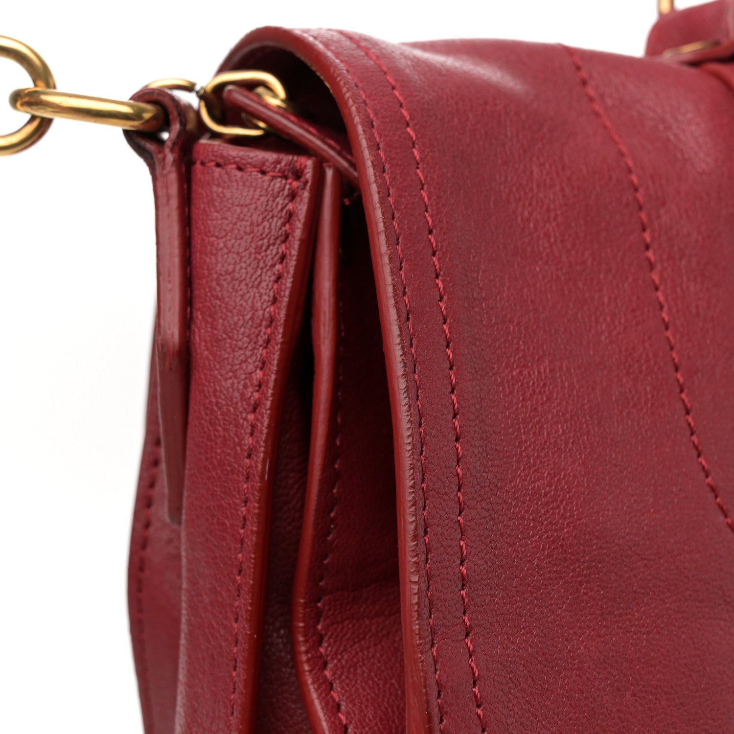 Proenza Schouler Lambskin Large PS1 Satchel Chianti 16 of 18