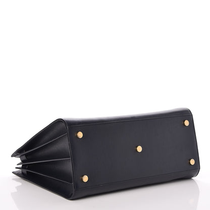 Saint Laurent Calfskin Large Sac de Jour Navy Blue 4 of 7