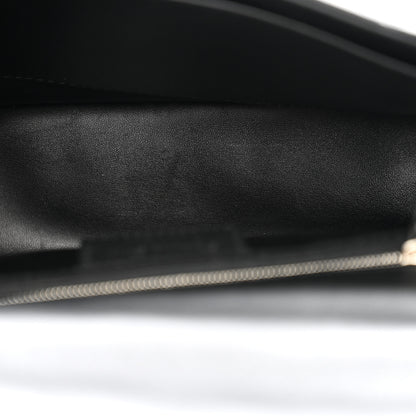 Christian Dior Calfskin Macrocannage Medium Caro Bag Black 5 of 11