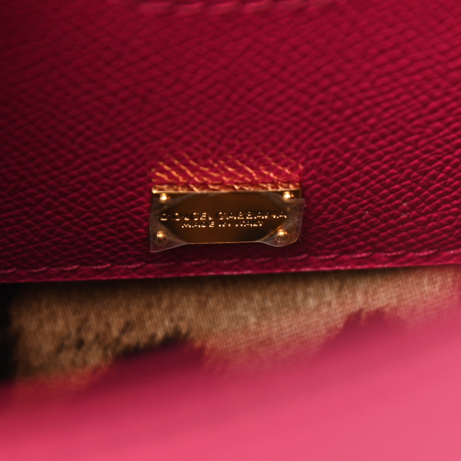 Dolce & Gabbana Dauphine Medium Miss Sicily Satchel Fuxia 6 of 9