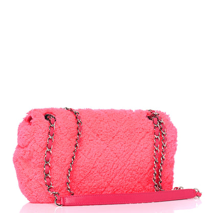 Chanel Lambskin Calfskin Mixed Fibers Quilted Medium Flap Pink 2 of 4