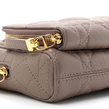 Christian Dior Supple Calfskin Caro Double Pouch Warm Taupe 11 of 16