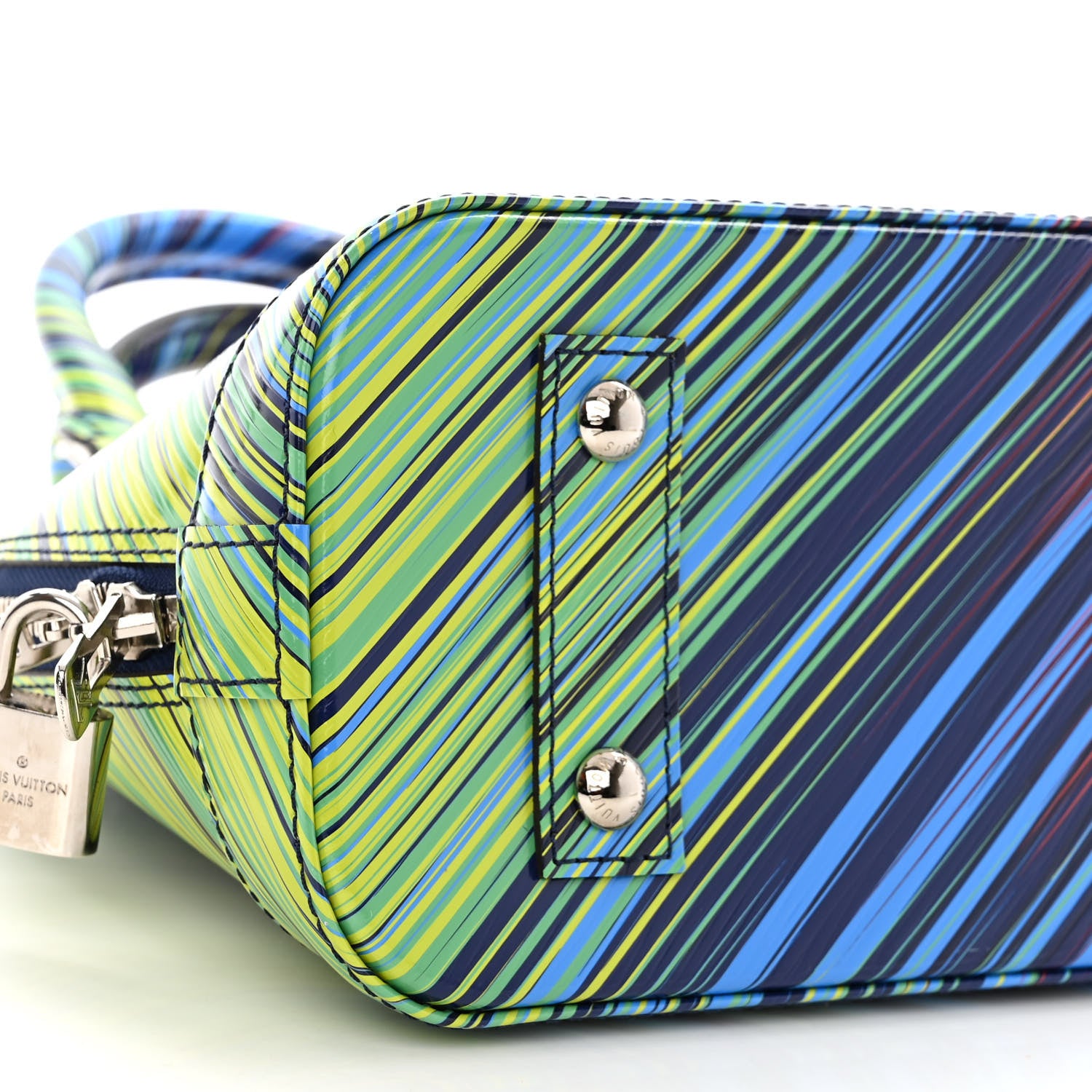 Louis Vuitton Epi Tropical Alma BB Vert Rouge 8 of 9