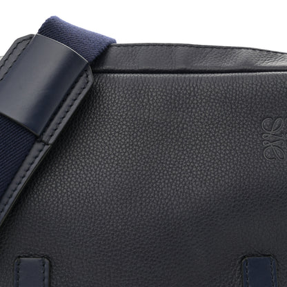 Loewe Soft Grained Calfskin XS Military Messenger Bag Navy 8 of 11