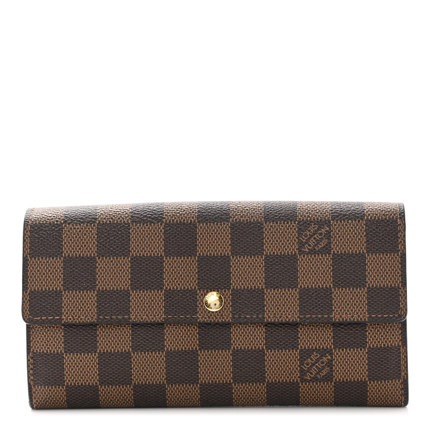 Louis Vuitton Damier Ebene Sarah Wallet 1 of 11