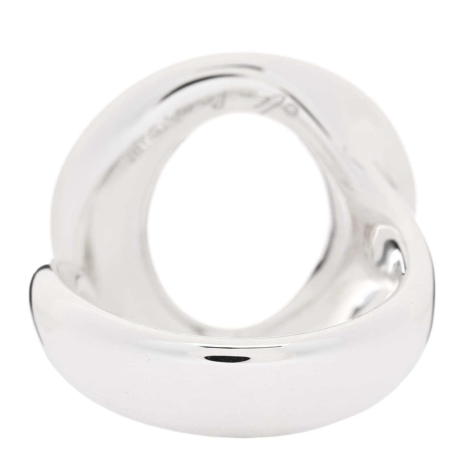 Tiffany Sterling Silver Elsa Peretti Sevillana Ring 52 6 3 of 5