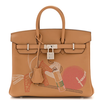 Hermes Swift In & Out Birkin 25 Biscuit 1 of 11