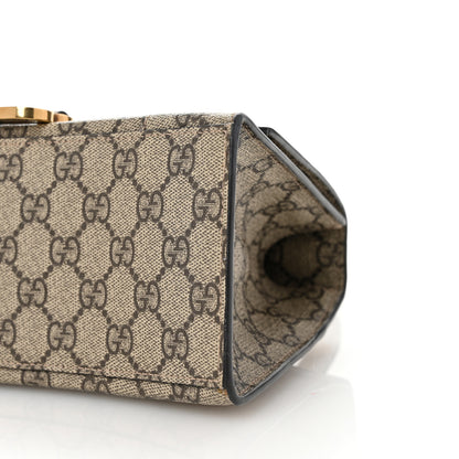 Balenciaga X GUCCI GG Supreme Monogram Small Hourglass Top Handle Bag Beige Ebony 10 of 10