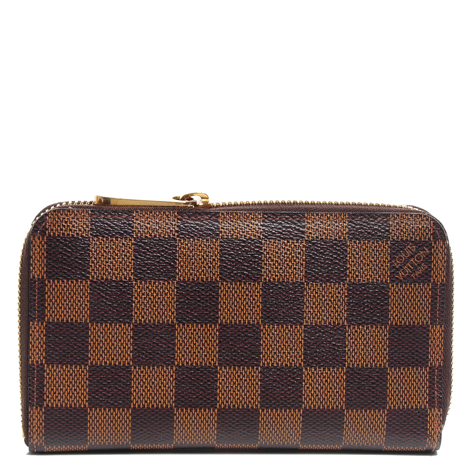 Louis Vuitton Damier Ebene Zippy Compact Wallet 1 of 8
