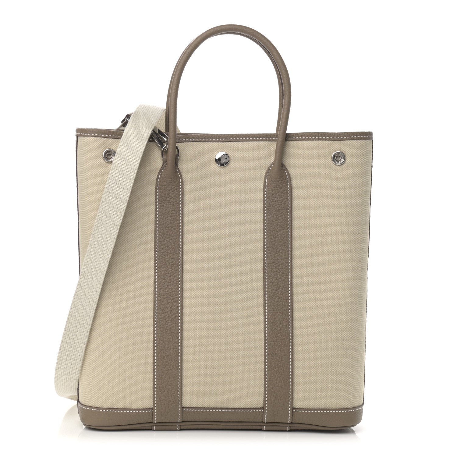 Hermes Toile H Negonda Garden File 28 Etoupe 1 of 11