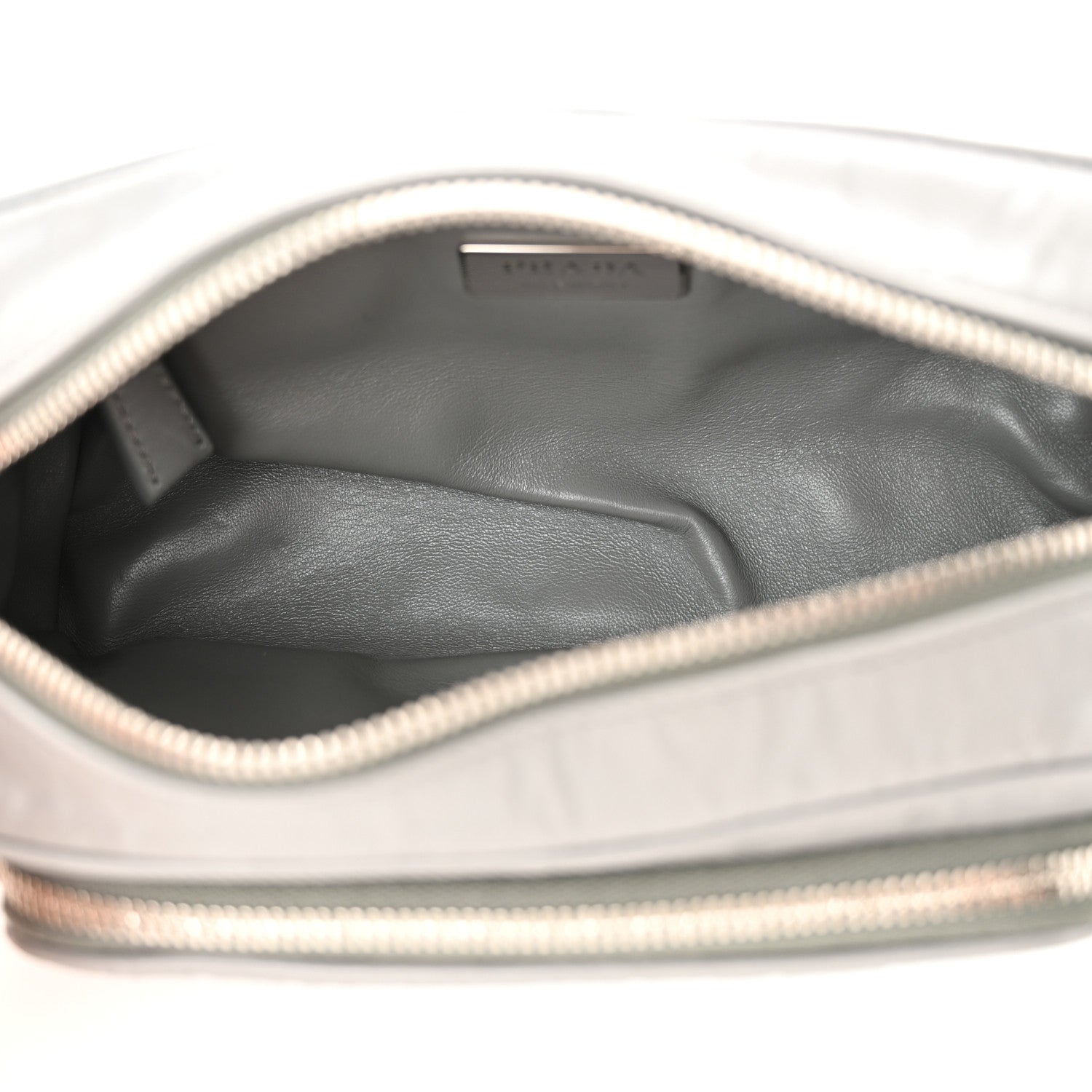 Prada Nappa Antique Multi-Pocket Shoulder Bag Ardesia 7 of 12