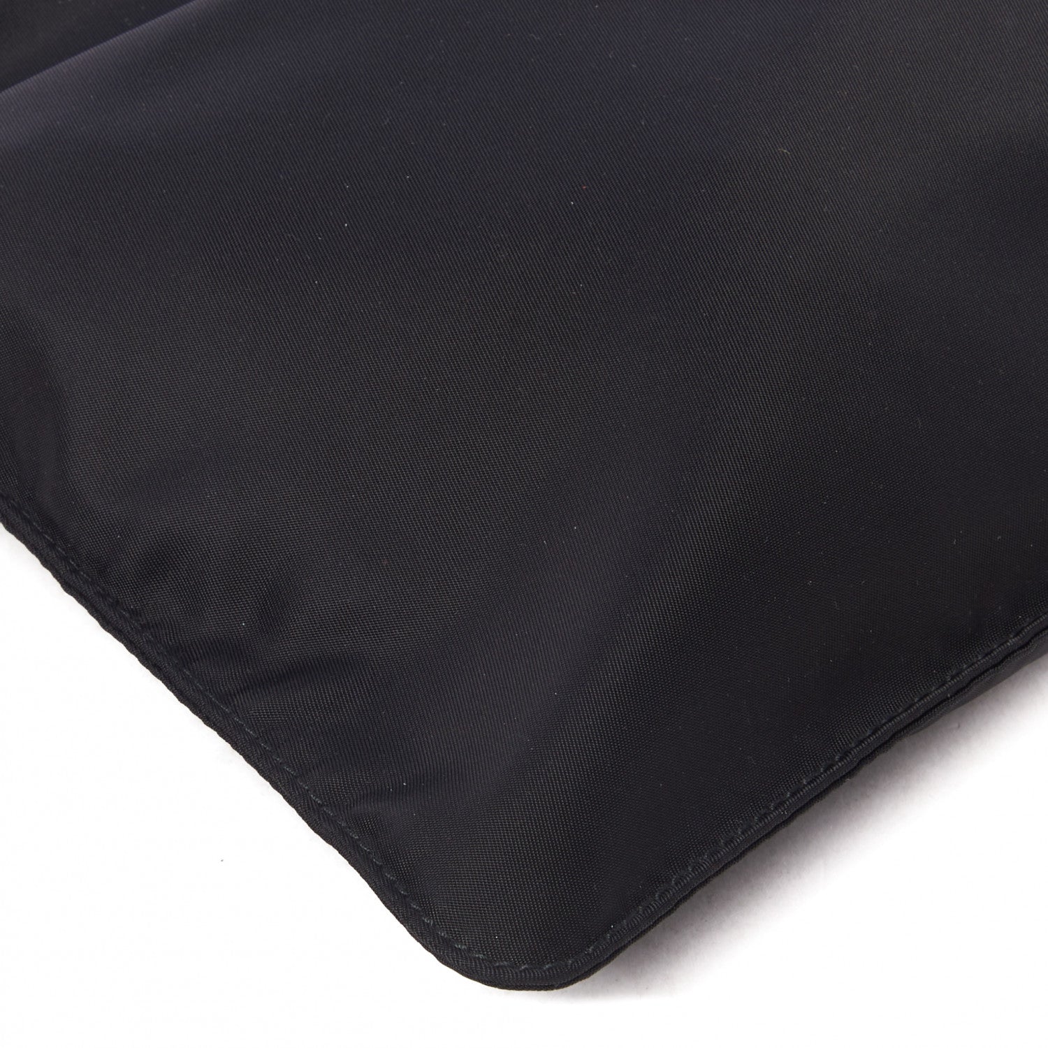 Prada Nylon Vela Flat Messenger Bag Black 6 of 8