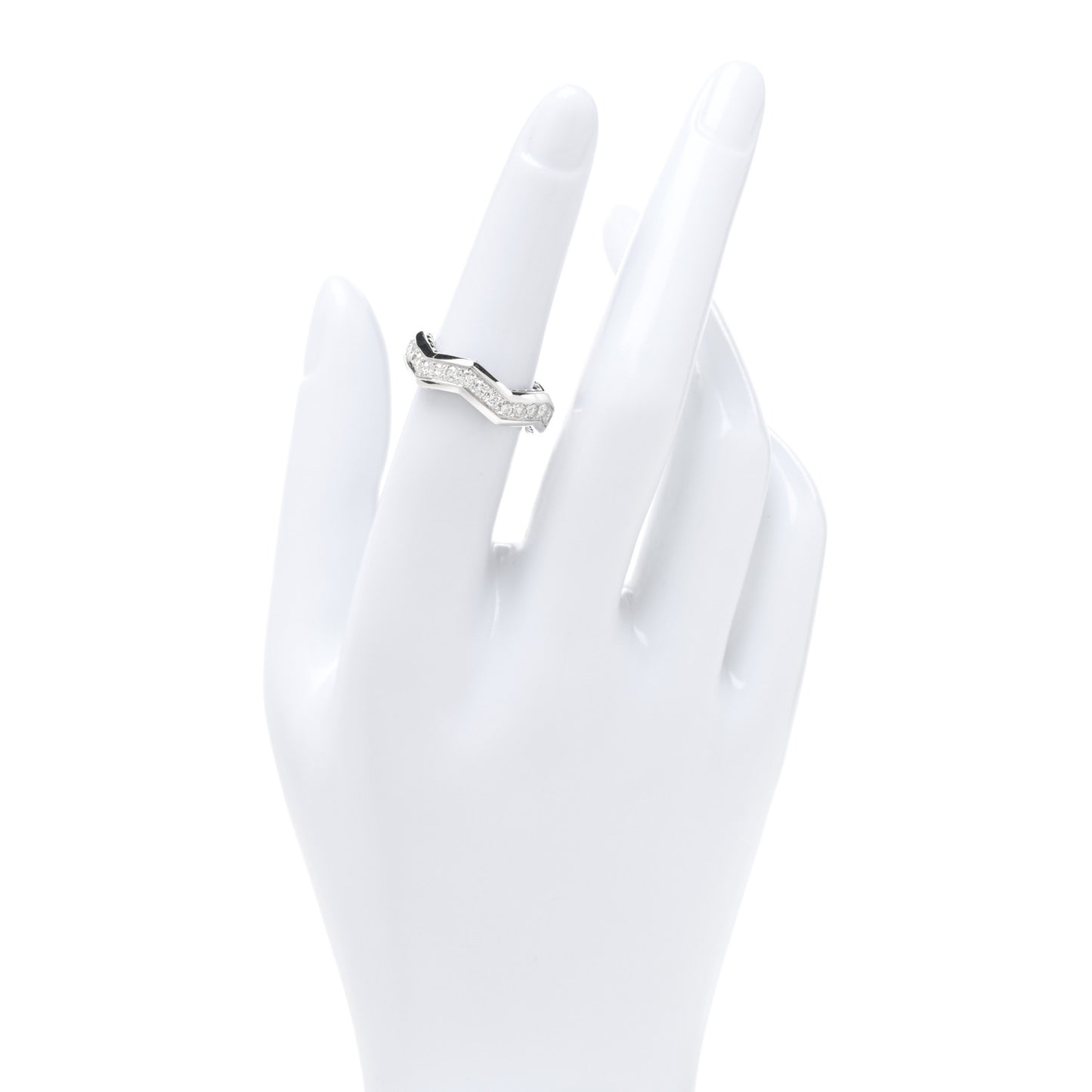 Sterling Silver 5mm Zig Zag Stax Ring 52 6